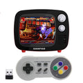Nostalgic 3.5-inch TV mini portable TV three-shot retro TV Android game console TV