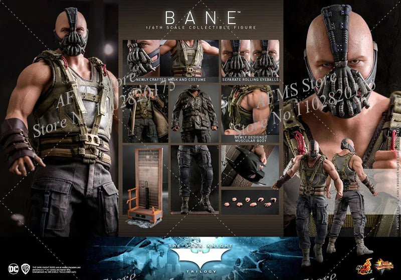 HOTTOYS MMS689 1/6 Scale Collectibles Bane The Dark Knight Rises Mysterious Mercenary 12Inch Men Soldier Action Figure Gift