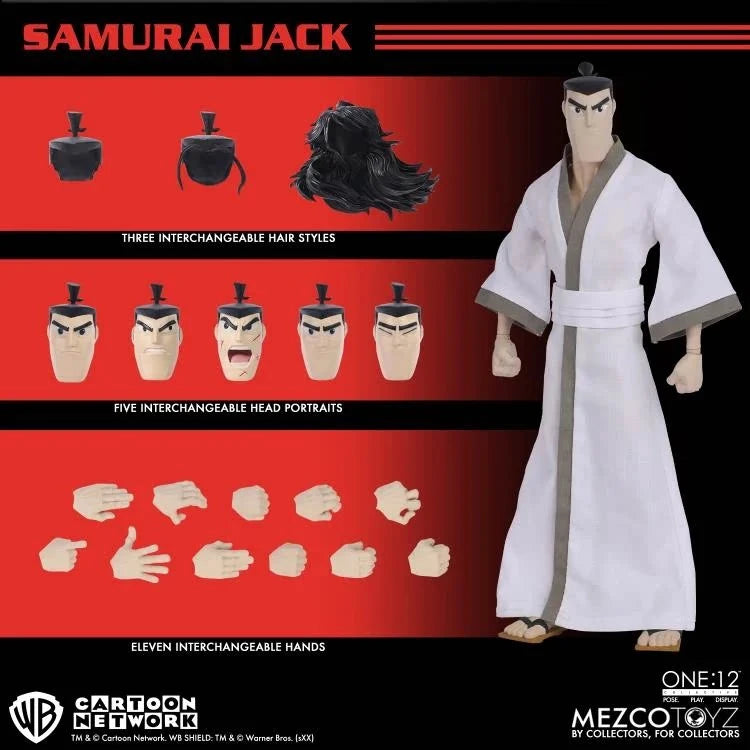 In Stock Action Figure Mezco Ant One:12 Samurai Jack Action Figure Toy Collection Gift