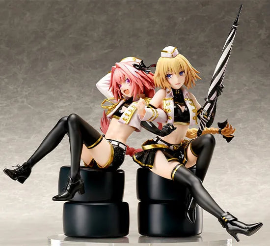 Meow Stronger Fate Action Figures Joan Of Moral Astorfoy Ah Fu Racing Girl Actual Dolls Model Famale Figure Toys Gift Ornaments