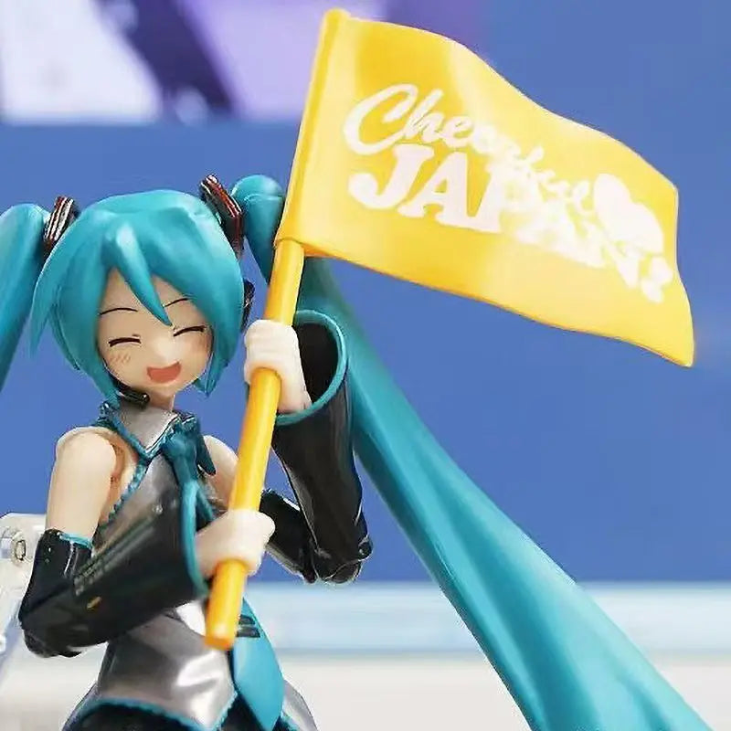 Neue Figma 114 Hatsune Miku Anime-Mädchenfigur Figma 014 Virtuelle Sängerin Miku Gemeinsam bewegliches Modell Kinderspielzeug Puppensammlung Geschenke