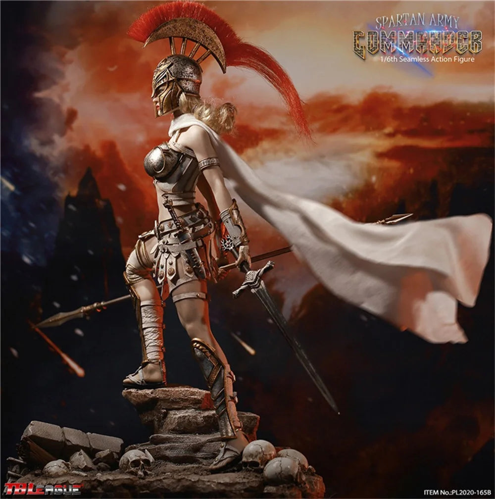 1/6 TBLeague PL2020-165A PL2020-165B PL2020-165C Female Spartan Army Commander Rubberized Set Action Figures For Fans Collect