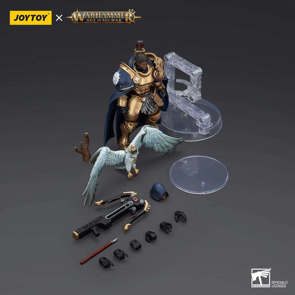 JOYTOY Warhammer AGE OF SIGMAR Stormcast Eternals The Blacktalons Shakana Goldenblade Action Figures Collection Doll Gift Toys