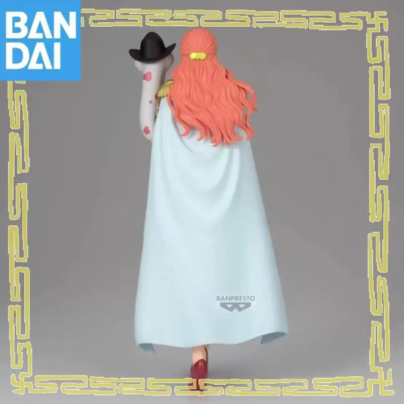 Genuine Bandai Namco Banpresto One Piece Battle Record Collection Gloriosa Pvc Figure Model Collector Desktop Ornament Toy Gift