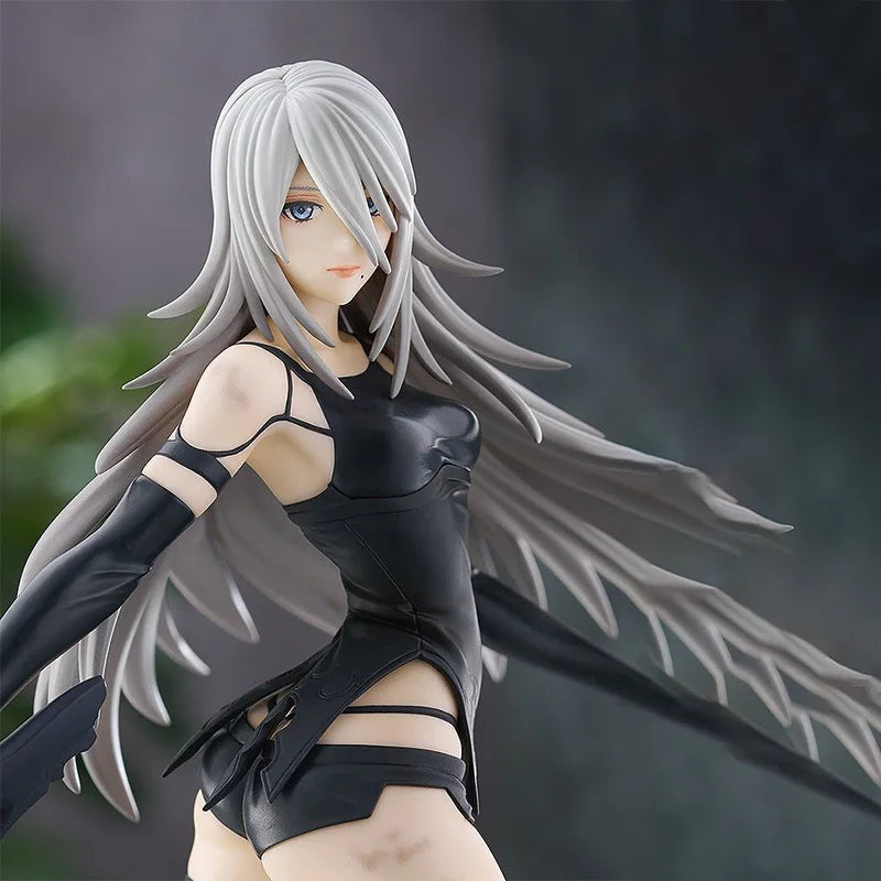 BANDAI Authentic NieR:Automata Ver11a-YoRHa Type A No 2-Pop Up Parade Anime Cartoon Collection Series Model Cartoon Character
