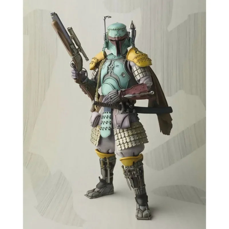 7 Inch Star Wars Series Figure Stormtrooper Samurai Taisho Darth Maul Vader Boba Fett Yumiashigaru Action Figure Model Toys Gift