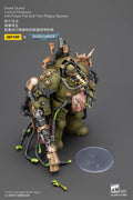 【SF】JOYTOY Warhammer 40K 1/18 Action Figure Death Guar Lord of Virulence with Power Fist and Twin Plague Spewer Model Toys Gifts