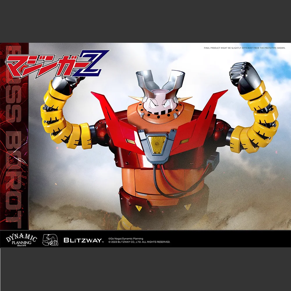 Original BLITZWAY CARBOTIX Finished Product Model Mazinger Z BOSSBOROT BW-CA-10801 Action Figure Model Toys Collection Ornament