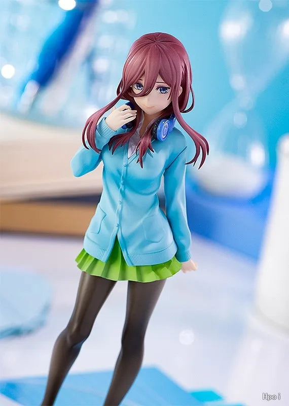 In Stock Original Genuine GSC Scale Figure POP UP PARADE Nakano Miku The Quintessential Quintuplets Articulate Anime Figure
