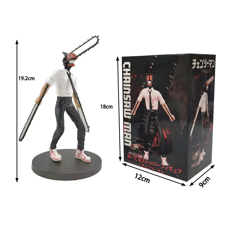 Neue Chainsaw Man Lacey/Power/Denji Anime Actionfigur PVC Chainsaw Man Noodle Stopper Figurine Erwachsenensammlung Modell Spielzeug