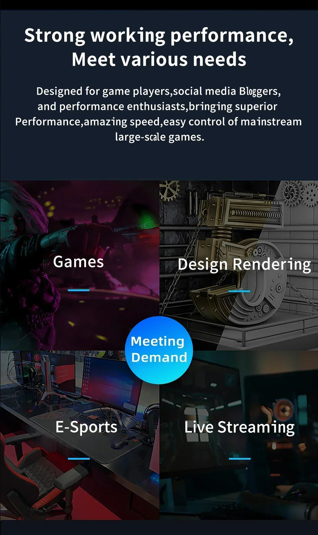 ERYING DIY-Motherboard mit Onboard-Core-CPU-Interpose-Kit i9 13900H i9-13900H DDR4 Gaming-PC Desktop-Computer Montageset