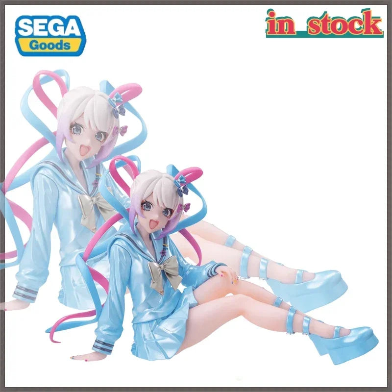 Original Sega Needy Girl Overdose Chokonose Premium Figure Chouzetsu SaiKawa Tenshi Chan Anime Action Model Toys Gift In Stock