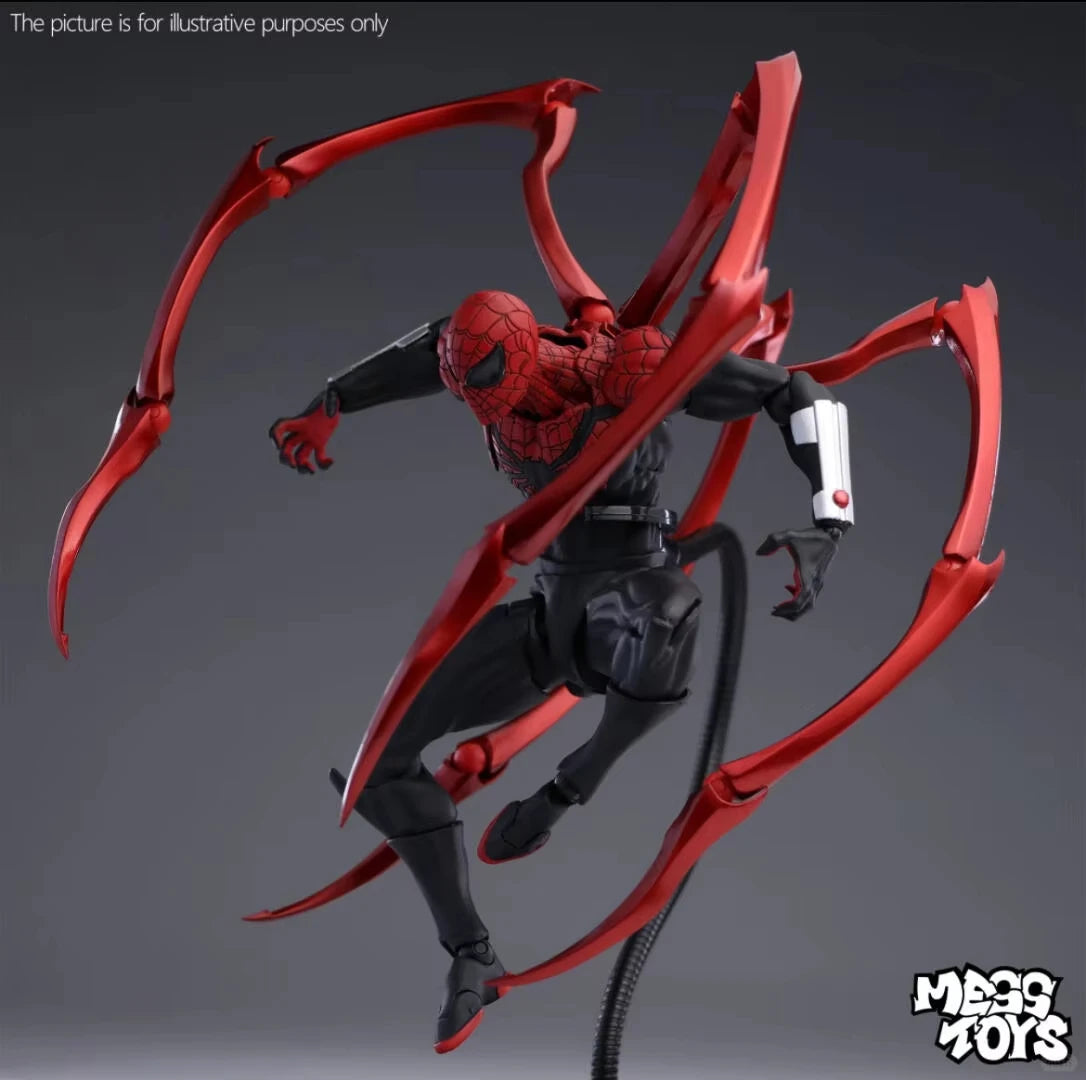 Mess Toys Superior Spiderman Action Figure Peter Parker Messtoys Spider Man Figurine Dr Octopus Neighbor Spider-man Model Toys