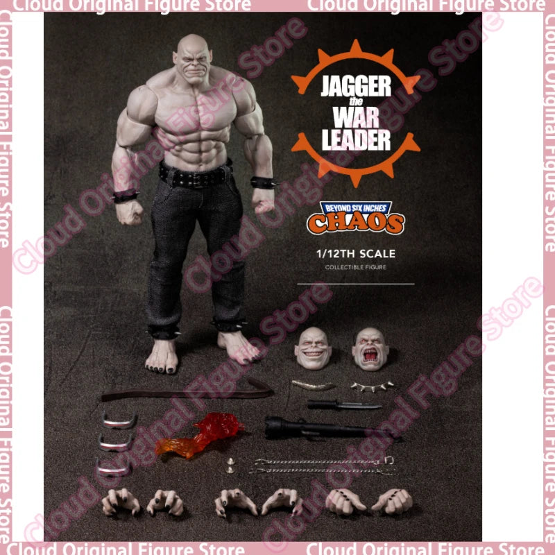 In Stock 100% Original CHAOS Jihadist Leader Gagel Mutant Leader PVC 1/12 Anime Figures Collectible Model Toys Hobby