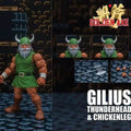 Storm Toys Collectibles 1/12 7inches Action Figure Golden Axe Gilius Thunderhead & Chickenleg Anime Model for Gift