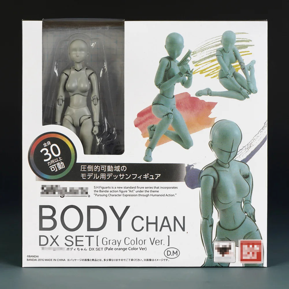 Sketch Draw Male Female Movable Body Kun Body Chan Joint Pain Anime Figure Shf Action Figure Toy Model Draw Mannequin