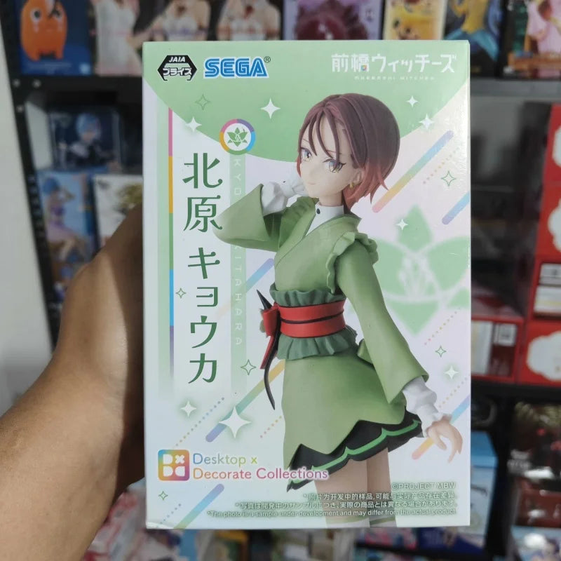 Original Sega MAEBASHI WITCHES Anime Kyoka Kitahara & Choco Mitsumata & Kamiizumi Mai figure model toy