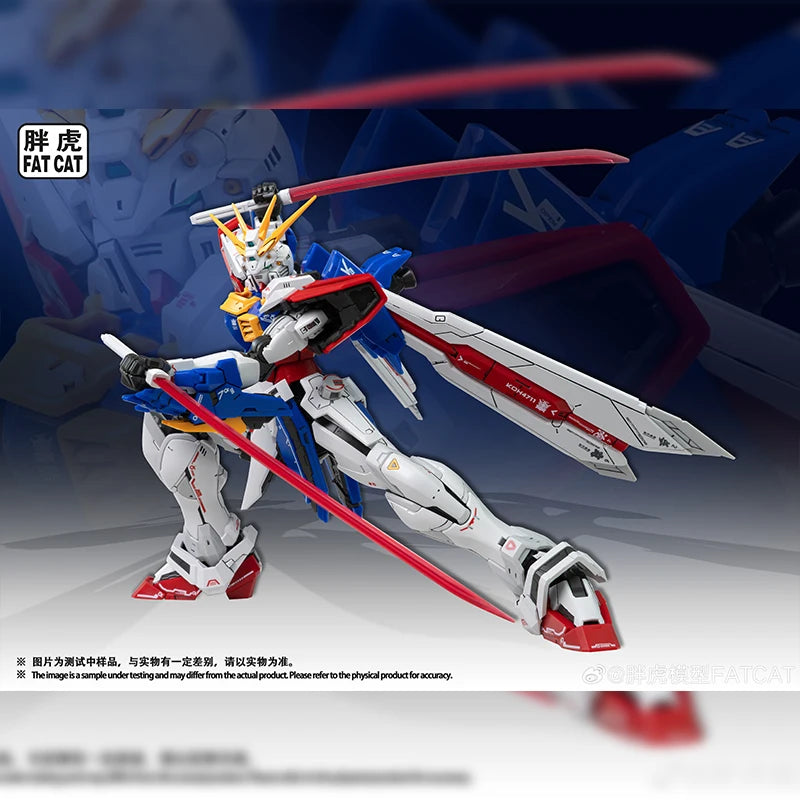 Fat Cat 002 God Mecha 1/100 RG Assembly Model Kit Action Figure Mecha Plastic Models Collection Collectible Anime Figurine Toys