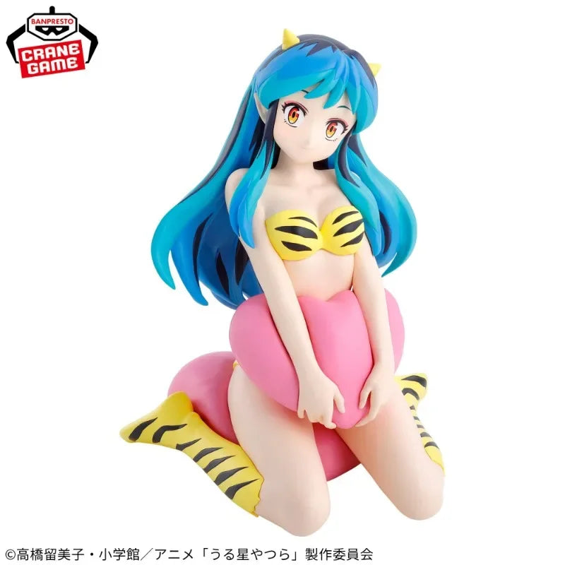 В наличност Оригинална фигурка BANDAI BANPRESTO Urusei Yatsura Lum Lamu Invader Relax Time Vol.3 Аниме Фигурка Играчки PVC Модел Колекция Подарък
