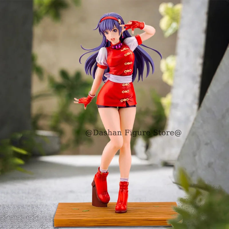THE KING OF FIGHTERS 98 Asamiya Athena Action Figure KOF Athena Ikamsu Figurine 21cm Game Ornaments Collection PVC Model Toys