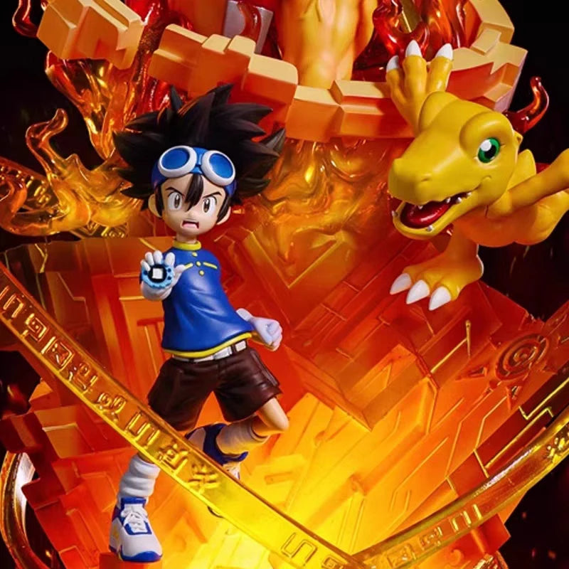 2026 New Digimon Adventure Figures War Greymon Taichi Agumon Anime Figures Pvc Statue Collection Model Desk Ornament Toys Gifts