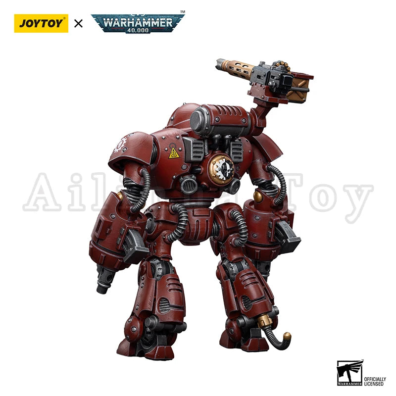 JOYTOY 1/18 Action Figure 40K Adeptus Mechanicus Kastelan Robot with Heavy Phosphor Blaster Anime Model