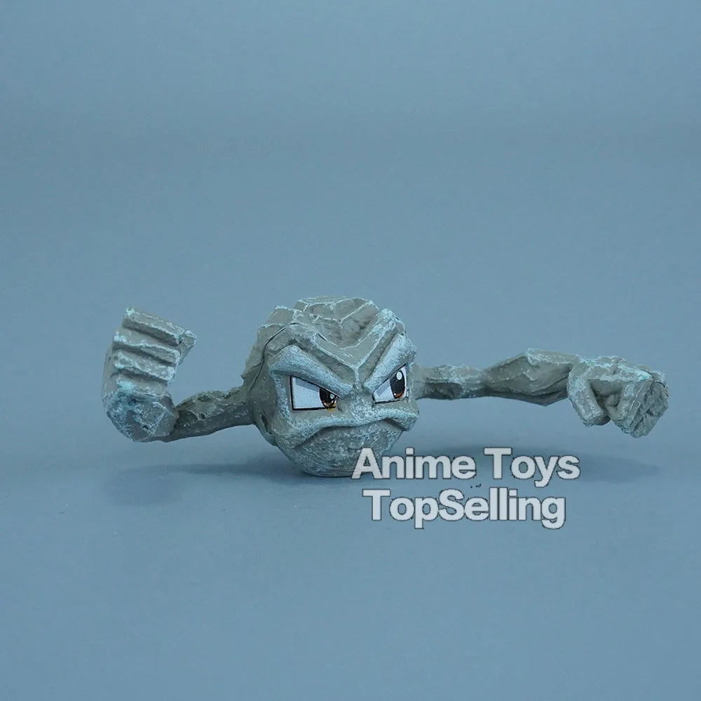 Anime Pokemon Figure Geodude Evolutionary Combination Action Figures Pvc Collection Model Toys for Children Gifts 2-7cm