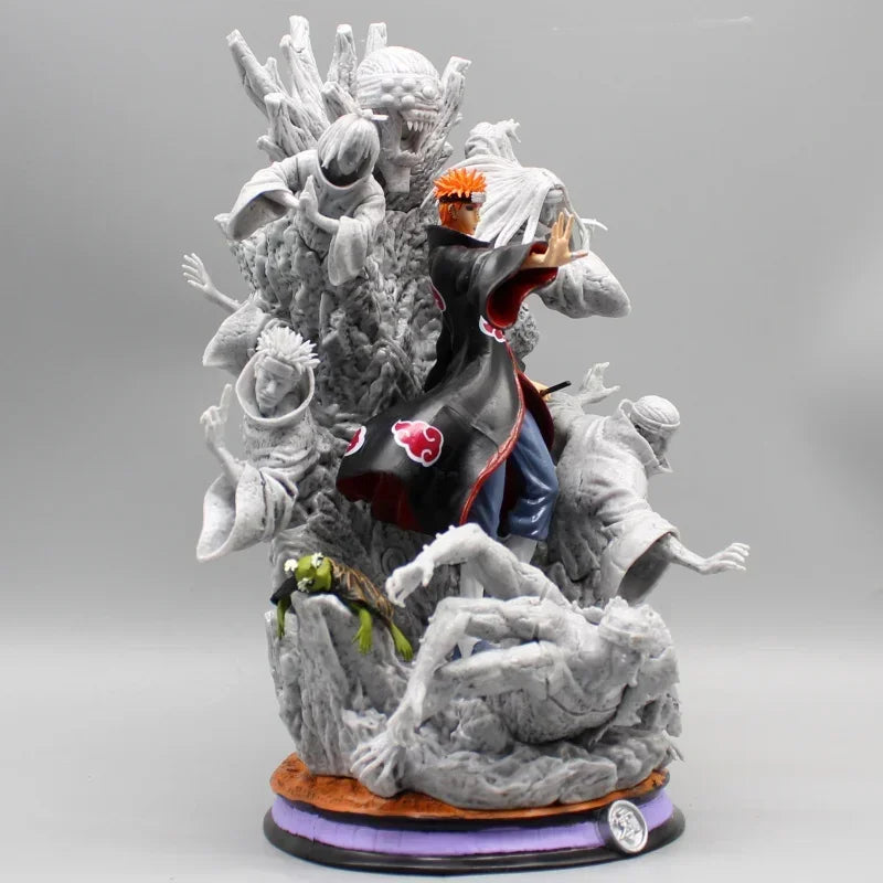 Naruto Anime Figur Akatsuki Pain 27cm Gk Figur PVC Statue Modell Puppe Ornament Sammlerstück Schreibtisch Dekor Spielzeug Kinder Weihnachtsgeschenke