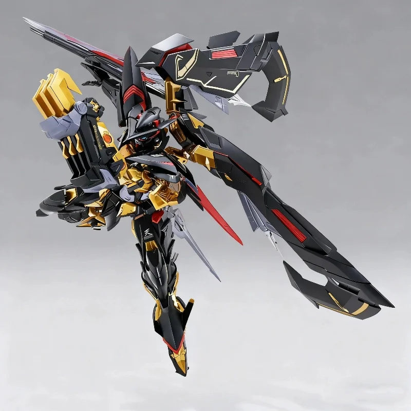 HG 1/144  Astray Gold Frame Assembly Model Kit Action Figures With Flight Pack Weapons Set Desktop Ornament Gift Collection Toys
