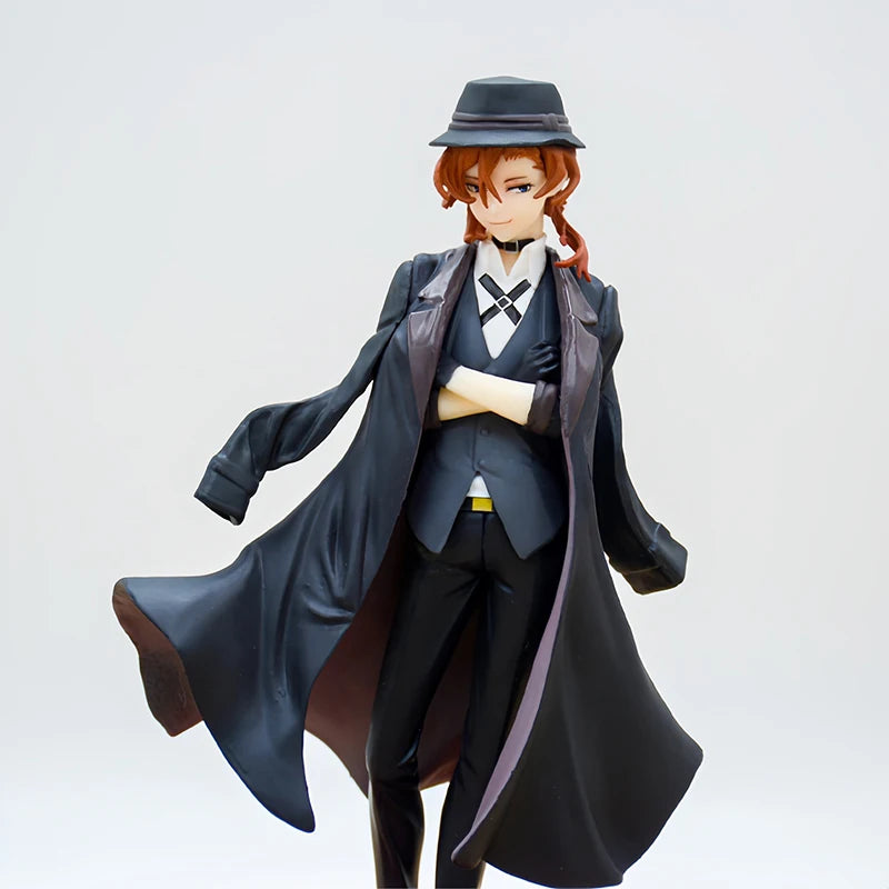 18cm POP UP PARADE Bungo Stray Dogs Nakahara Chuuya Anime Figure Osamu Dazai Action Figure Edogawa Rampo Figurine Model Doll Toy