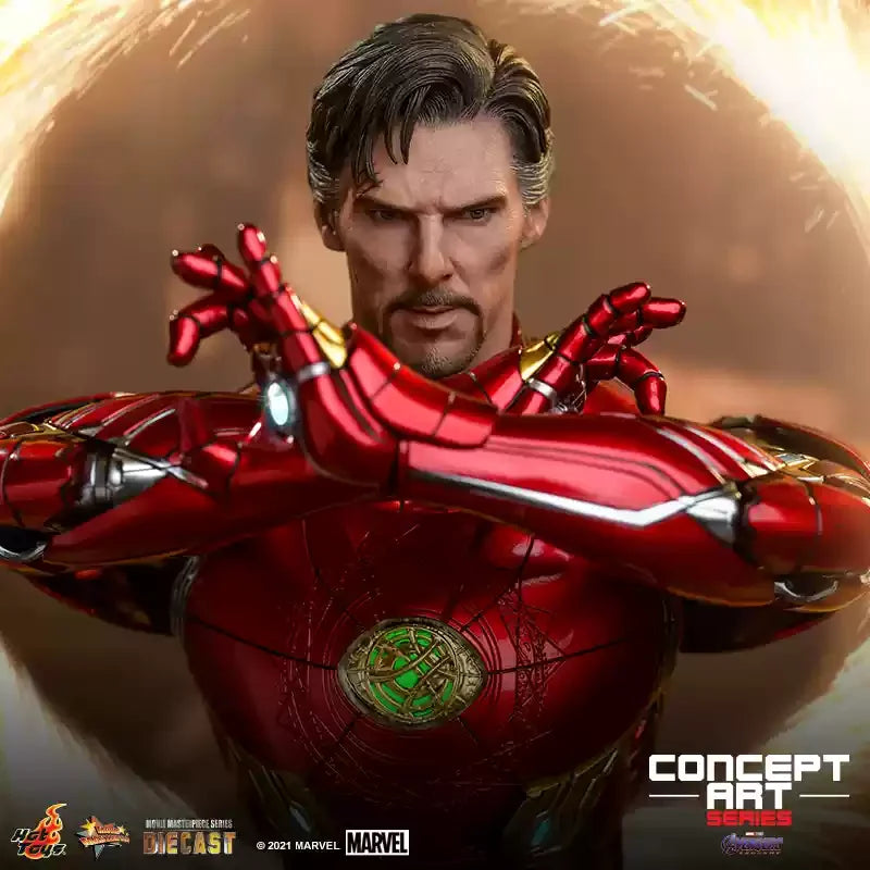 Hot Toys Steel Doctor Strange Action Figure 1/6 Scale Avengers Collectible Dr. Strange Figurine for Toy And Movie Collectors