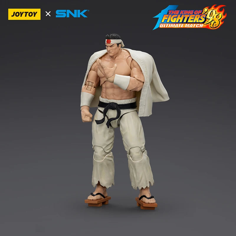 Joytoy Dark Source Xsnk King Of Fighters' 98um Goro Daimon Three Person Team 1:18 Mobile Soldier Handheld Benimaru Nikaido