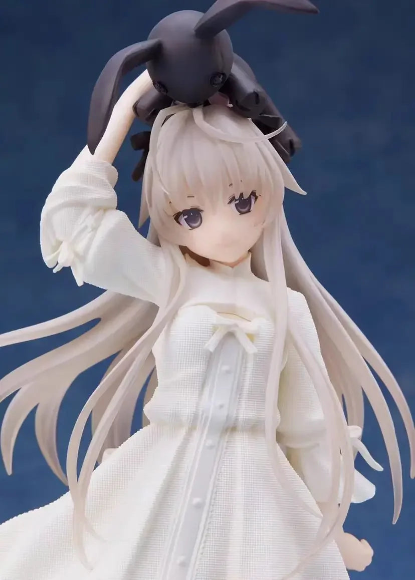 TAITO Yosuga No Sora Kasugano Sora 18cm Coreful White Dress Anime Action Figures Model Toy Collectible Model