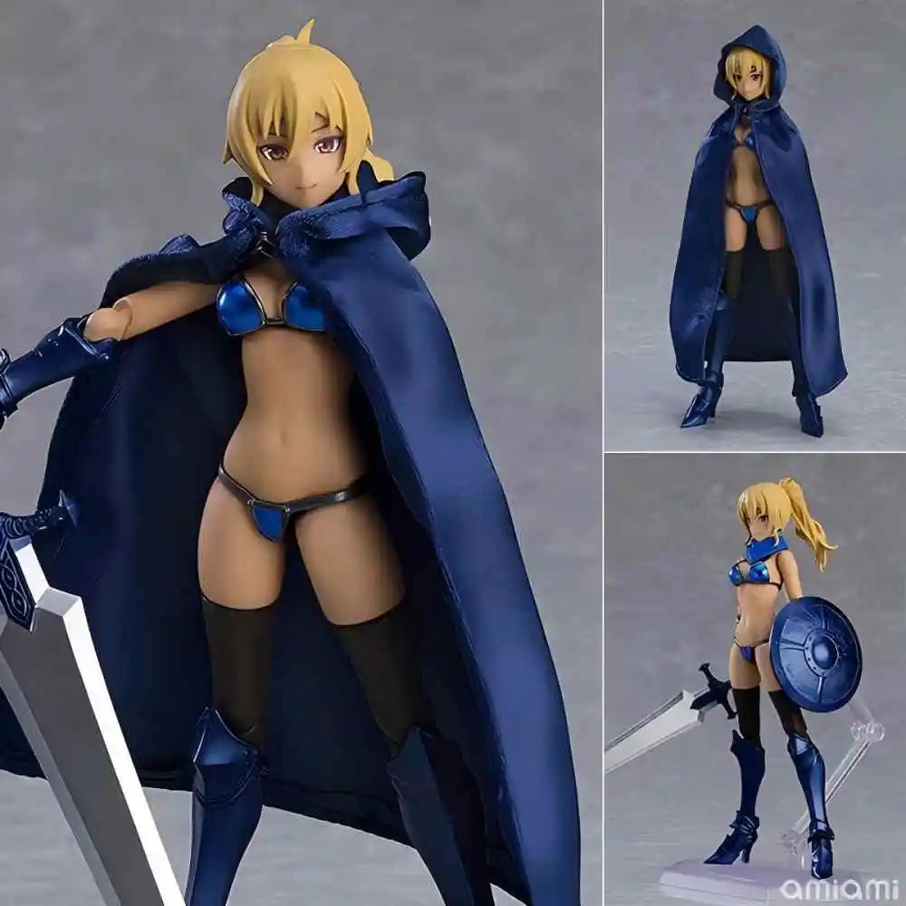 Original Brand New Max Factory Figma 534 Bikini Armor Makoto Veteran Fighter Ver. Action Figure Model Collectible