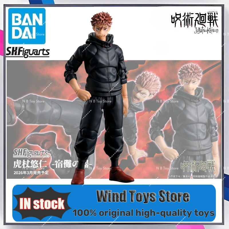 Pre-Sale for Shipment in March Bandai S.H.Figuarts SHF Yuji Itadori (The Tool of Su Nuo) JJTKS Figure Model Toy