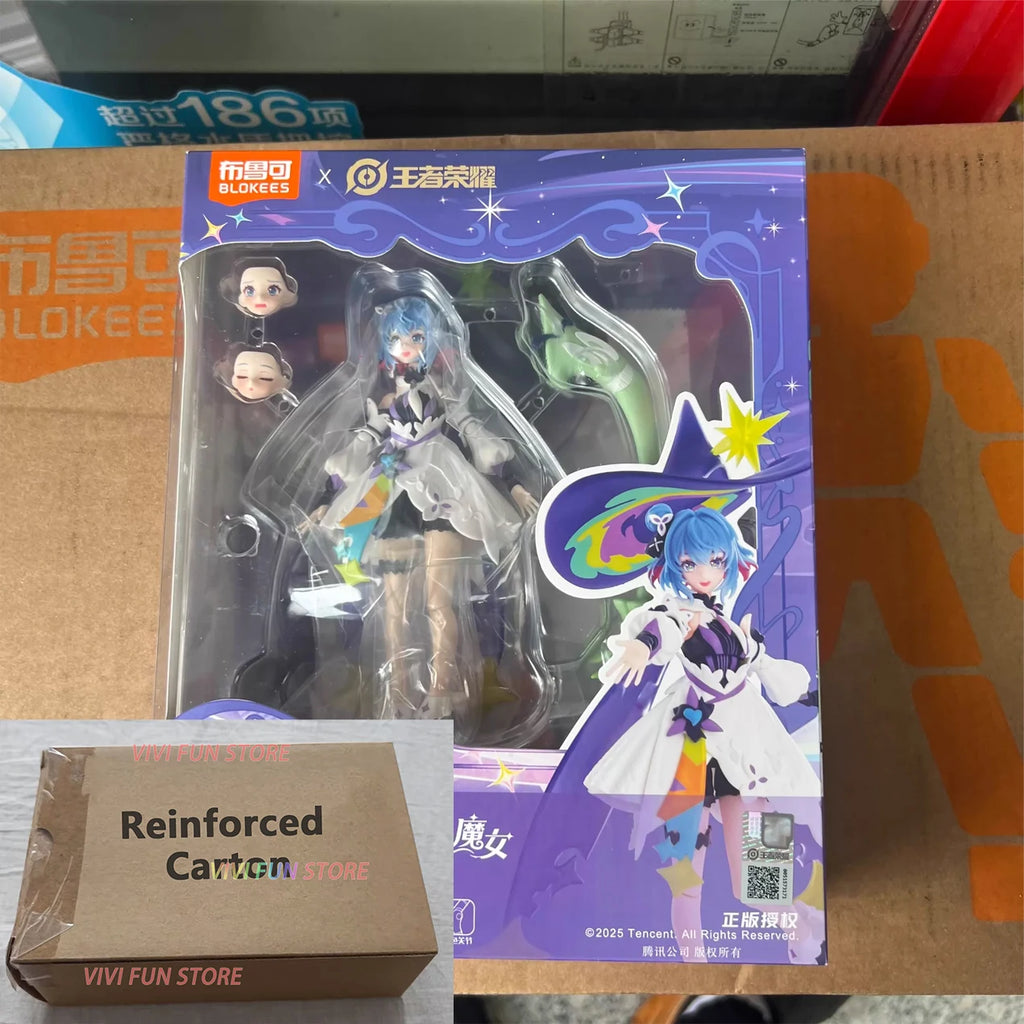 In Stock Originate FANTASTICS Honor of Kings Witch of time DaQiao XiaoQiao DaJi ShiZhiBiDuan Assembling Movability Mooel Toys