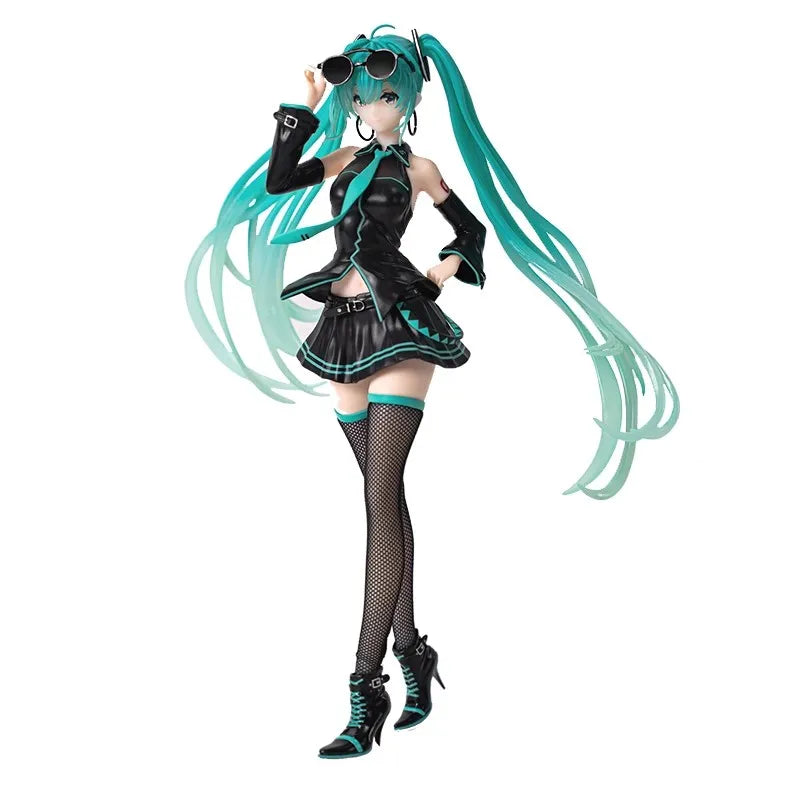 New Original Hatsune Miku Figure Stylist 16th Birthday Commemoration Anime Collection Model Action Figurine Doll Xmas Toys Gift