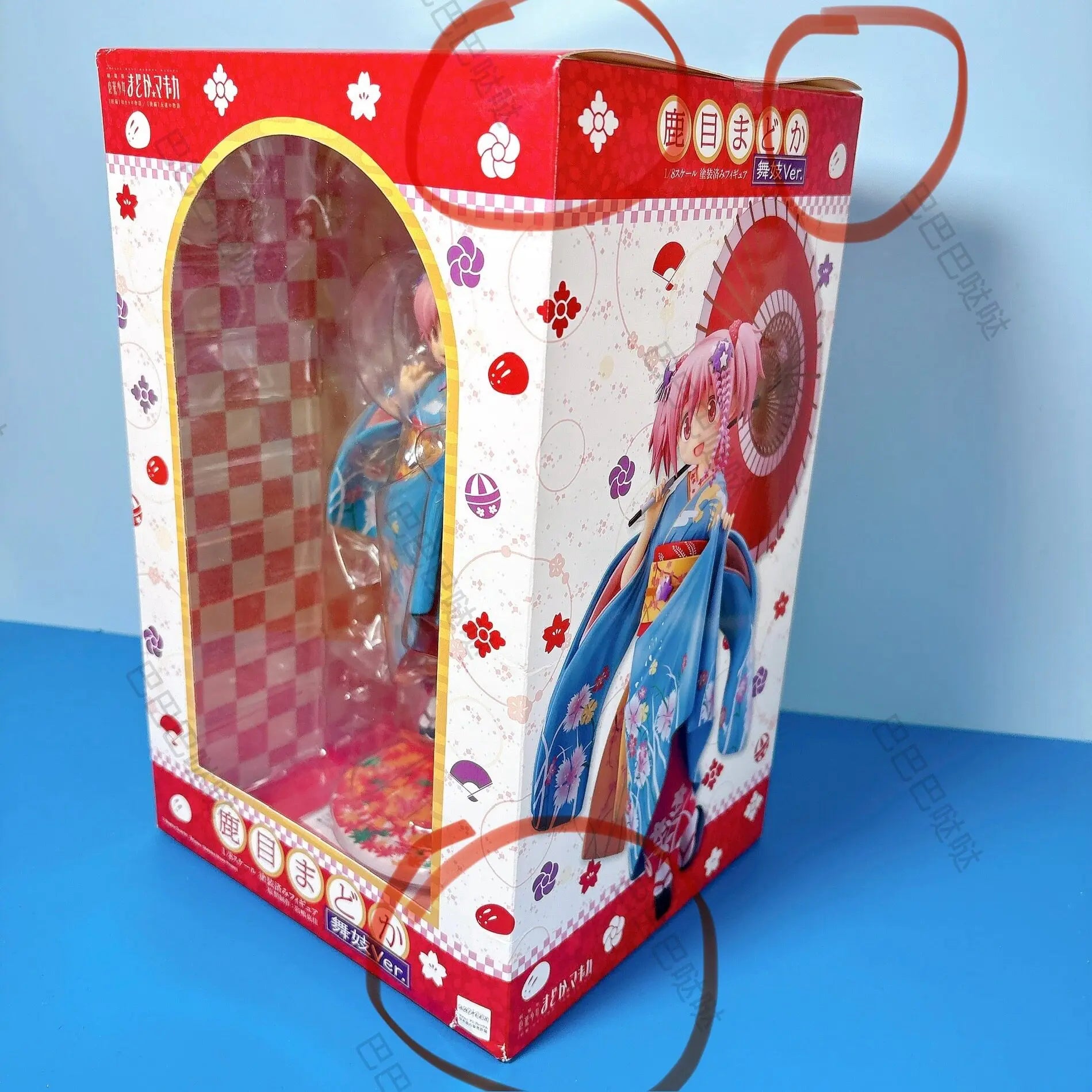 Original Brand New Aniplex Madoka Kaname Maiko Kimono Ver. Puella Magi Madoka Magica The Movie Figure Model Collectible Gift