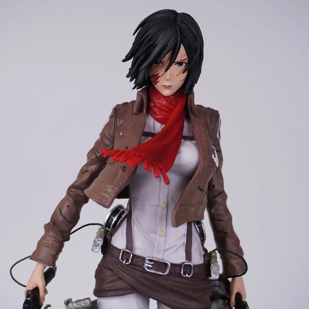 30cm Attack on Titan Mikasa Ackerman 1/6 PVC Action Figure Anime Figure Model Toys Collection Doll Gift