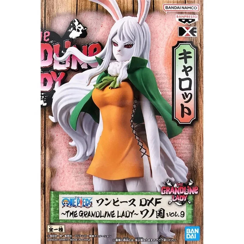 Bandai Original BANPRESTO Anime ONE PIECE DXF Carrot Wano Country PVC Actionfiguren Sammlermodell Ornament Spielzeug