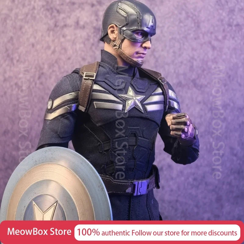 Hot Toys Captain America Mms783 Scale Stealth Strike Suit 2.0 Collectible Action Figure Marvel Studios The Winter Boys Toys Gift