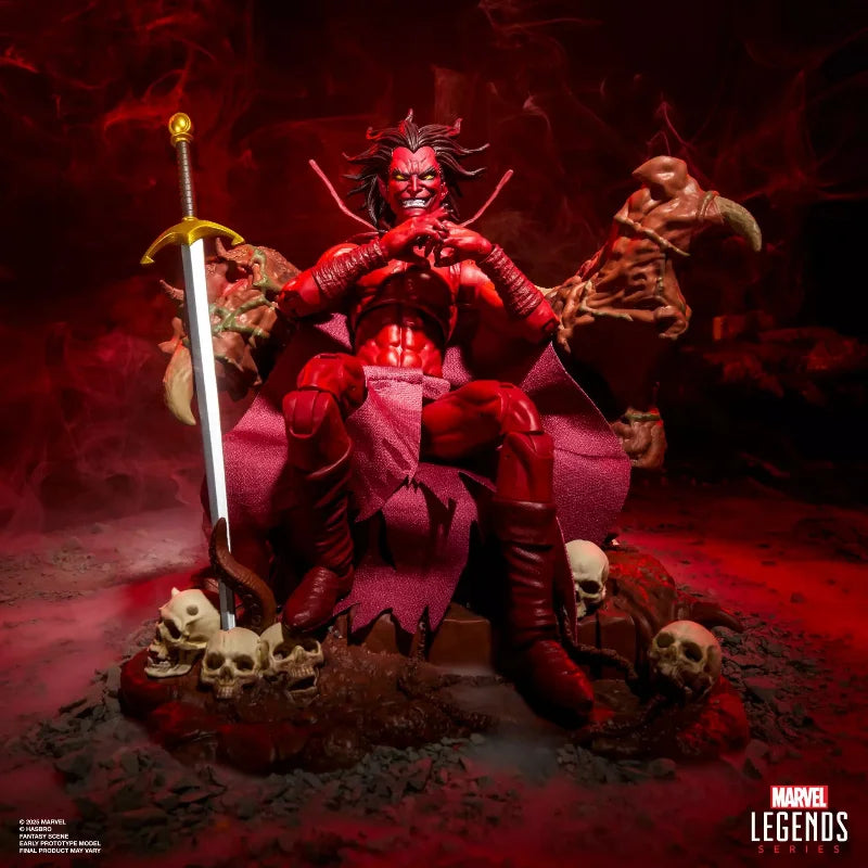 Pre-sale Hasbro Marvel Legends Mephisto Hell Throne Set ML Figure Collection