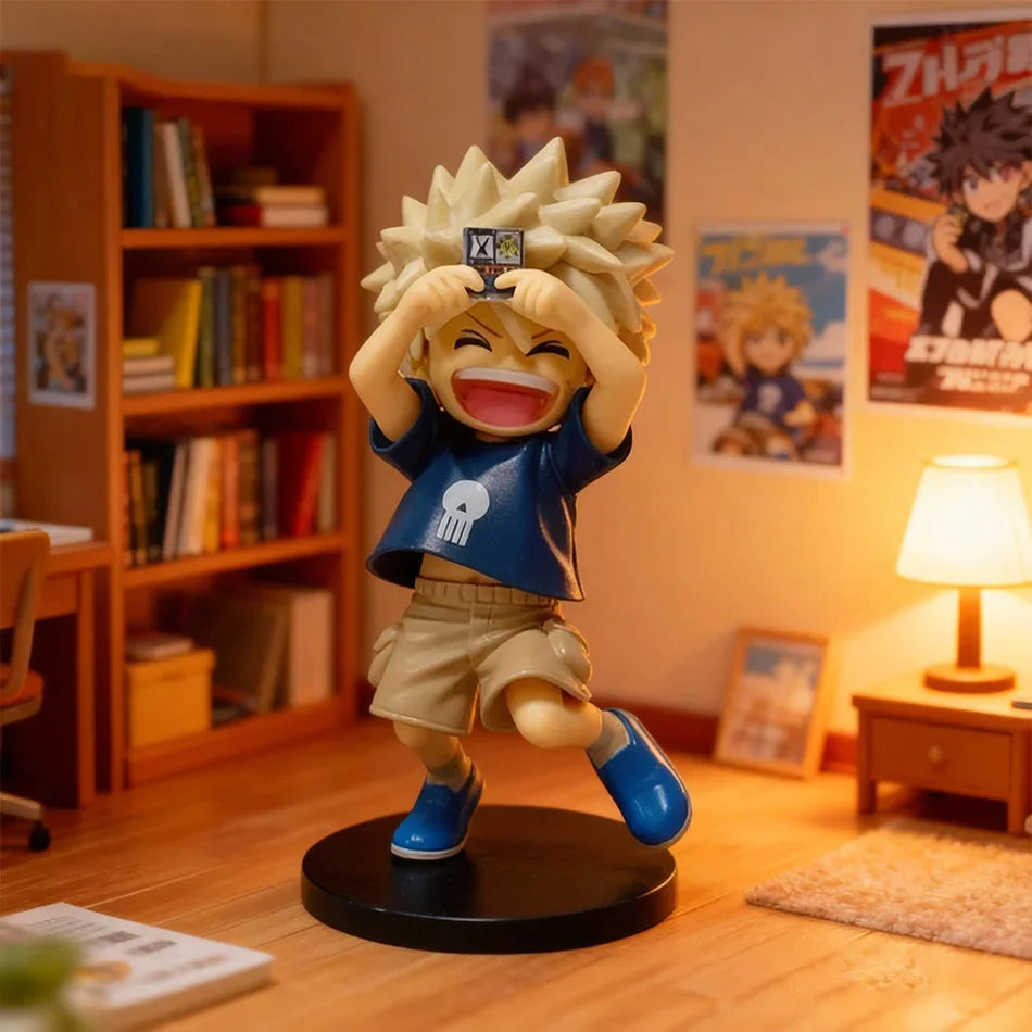 Anime Figure Bakugo Boku Midoriya Izuku Action Figure cute Q-version model Collection Anime Hero Katsuki Bakugo figura Gifts