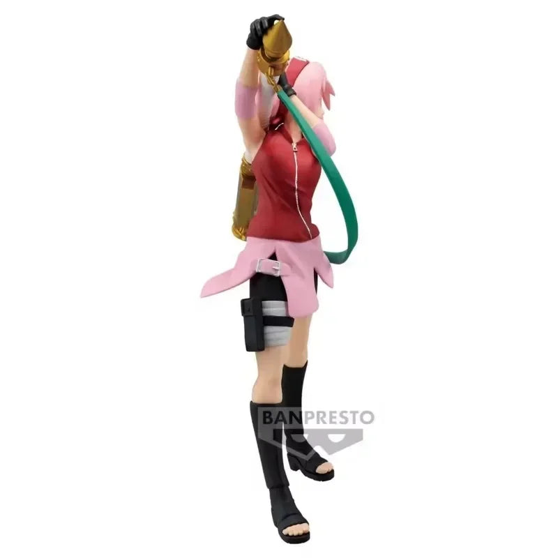Original Bandai Shfiguarts Naruto Haruno Sakura Narutop99 Edition Actionfigur Anime Modell Spielzeug Ninjia Ornamente Figur Geschenke
