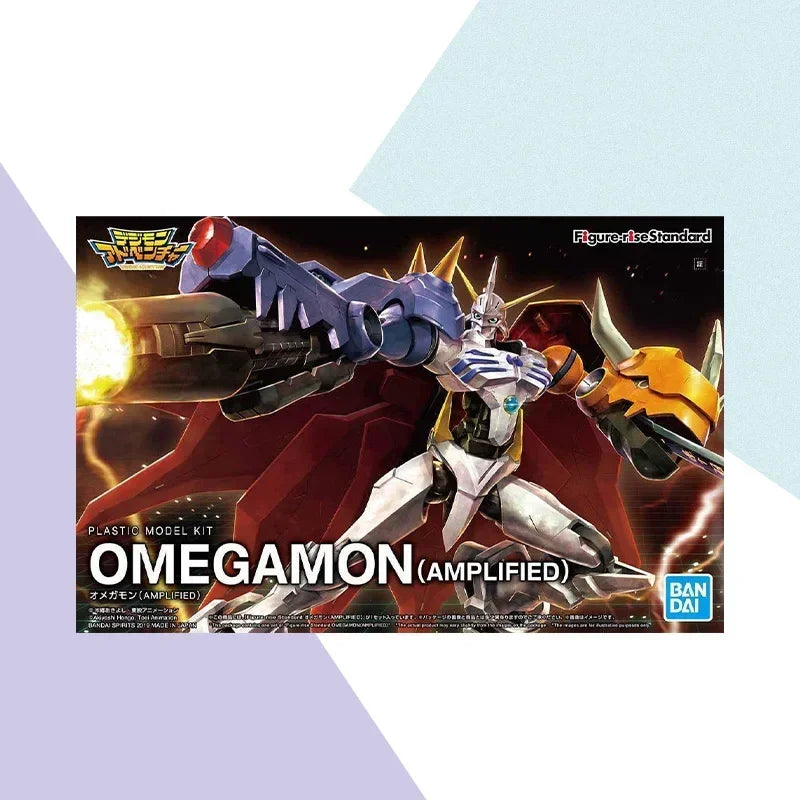 Bandai FRS Figure-rise Standard Digimon Adventure OMEGAMON AMPLIFIED Aninm Action Assembly Figure Original BOX Model Toy Gifts