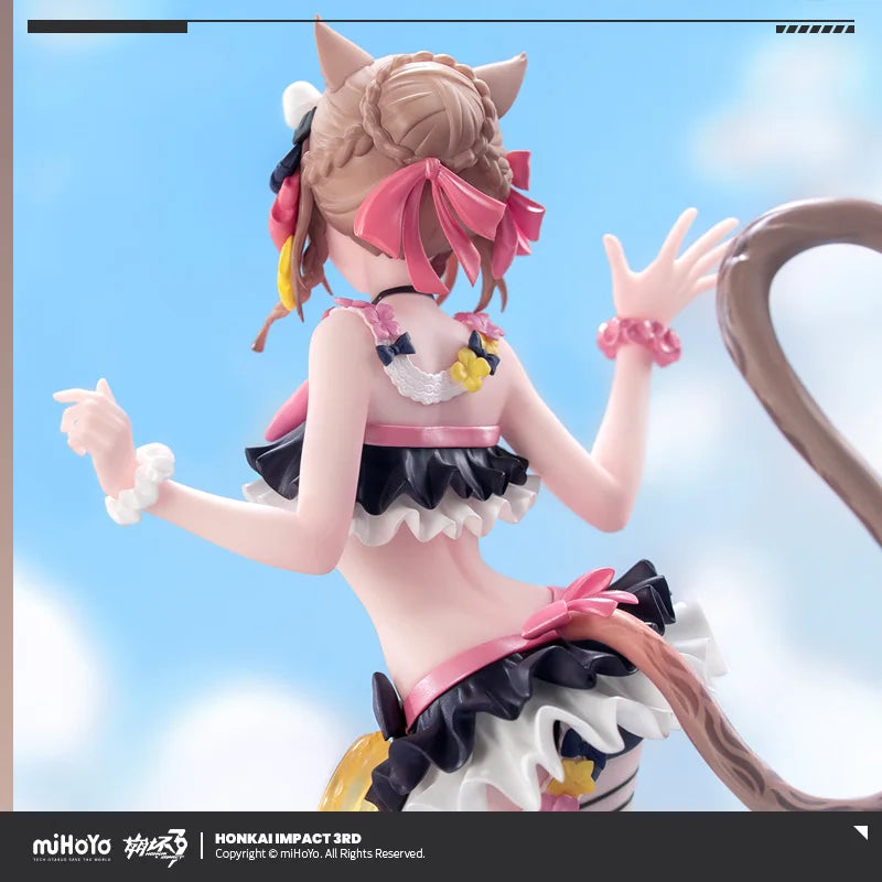 Genuine Honkai Impact 3 Pardofelis 1/8 Anime Figure Gift+ Series Summer Collector Ver. Desktop Decoration Collect Model Toy Gift