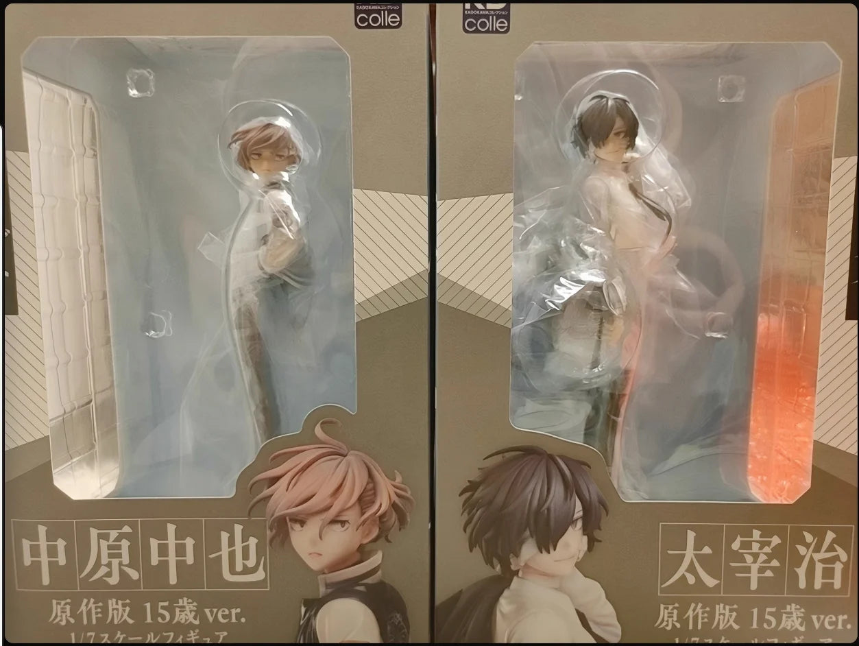 ‌Original ‌Brand New Kadokawa Bungou Stray Dogs Dazai Osamu Nakahara Chuuya 15 Years Old Figure Model Collectible