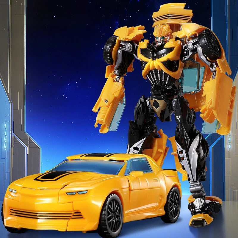 LIJIANG 23CM Big Cool Toys Movie 7 Action Figure Robot Car Anime Aircraft Animals Model Boys Kids Gift CA770