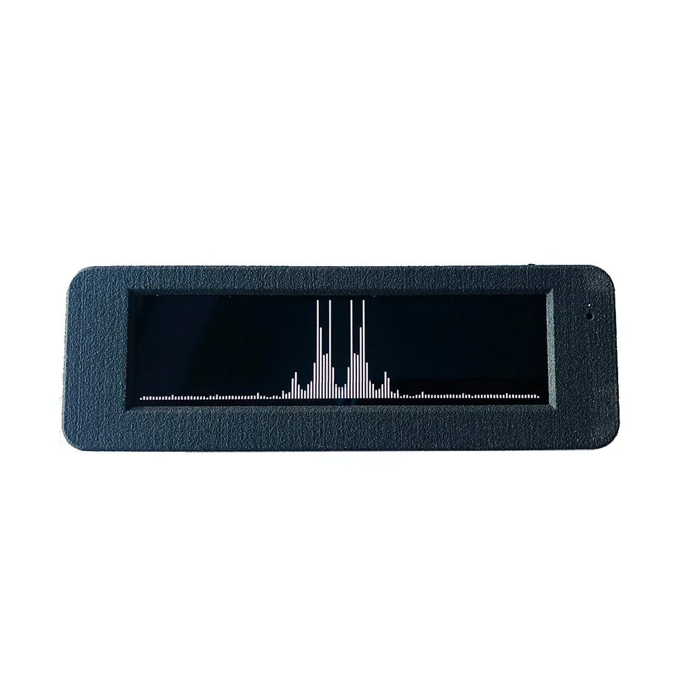 3.12 inch OLED Music Spectrum Display Car Voice Control VU Meter Amplifier Microphone 8 display effects times