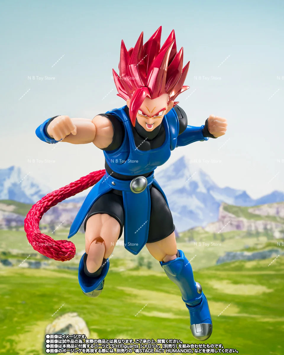 Original Figures of BANDAI SHFiguarts DRAGON BALL LEGENDS Jeffrey PVC Anime Action Figures Model Toys